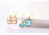 ERFA158 Vintage Charm Spirit Omega-back Earrings