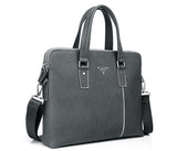 Fashion Solid Three Color Options Crossbody Briefcase