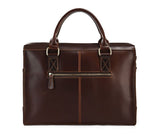 Classic Boss Solid Brown Briefcase Messenger