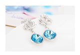 ERFA240 Fashion Charm Kiss of Love Stud Earrings