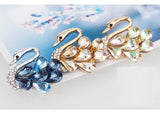 JRFBC004 Fashion Charm Swan Brooch