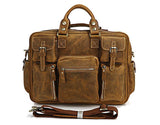 Classic Fashion Solid Roomy Briefcase