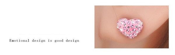 ERFA192 Fashion Charm Fancy Strawberry Stud Earrings
