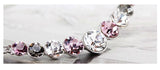 NLFA030 Charm Water Drop Link Pendant Necklace