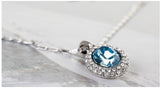 NLFA056 Classical Water Drop Pendant Necklace