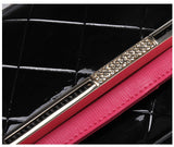 Metallic Colorblock  Mesh Women Wallet