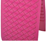 Solid Woven Mesh Luxe Clutch