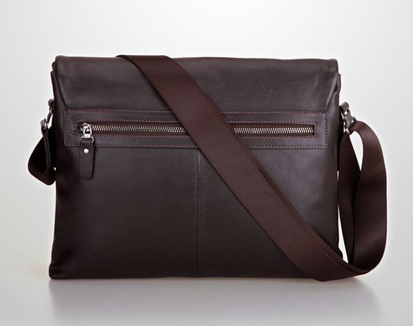 Fashionable Charm Coffee Color Briefcase Messenger