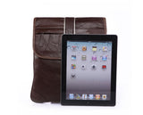 Modern European Style Solid Chocolate Briefcase Messenger