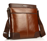 Fashion Dark Edges Brown Briefcase Messenger Bag
