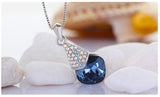 NLFA077 Fashion Water Drop Pendant Necklace