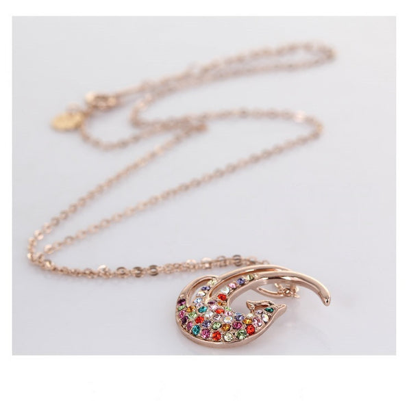 NLFA051 Fashion Phoenix Pendant Necklace