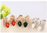 ERFA082 Fashion Charm Water Drop Lantern Stud Earrings