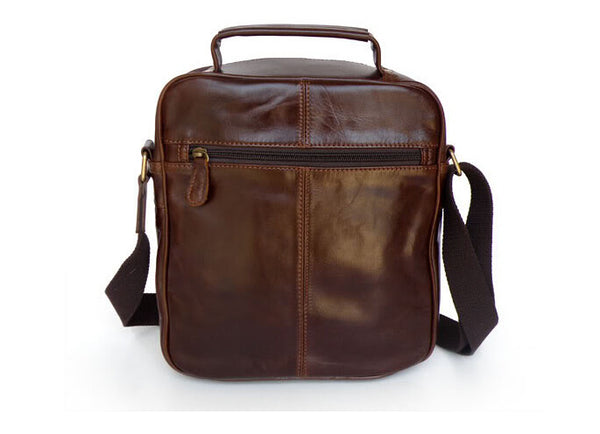 Classic Casual Solid Coffee Messenger