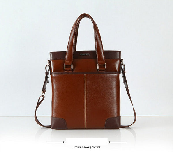 Fashion Dark Edges Briefcase Messenger