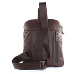 Charm Easy-Access Solid Coffee Chest Bag