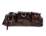 Vintage Durable Battle Fighter Triple Pockets Waist Bag