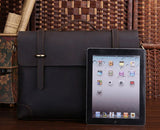 Fashionable Quintessential Solid Brown Briefcase Messenger