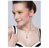 NLFA036 Fashion Double Water Drops Pendant