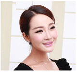 ERFA201 Fashion Charm Water Lily Stud Earrings