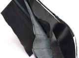 Charm Solid Long Size Black Wallet