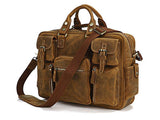 Classic Fashion Solid Roomy Briefcase