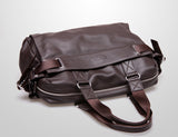 Fashion Solid Durable Brown Duffle Travel Bag