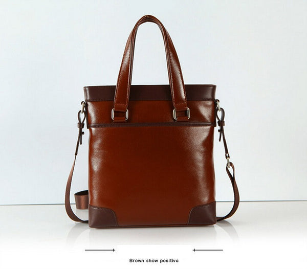 Fashion Dark Edges Briefcase Messenger
