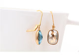 ERFA158 Vintage Charm Spirit Omega-back Earrings