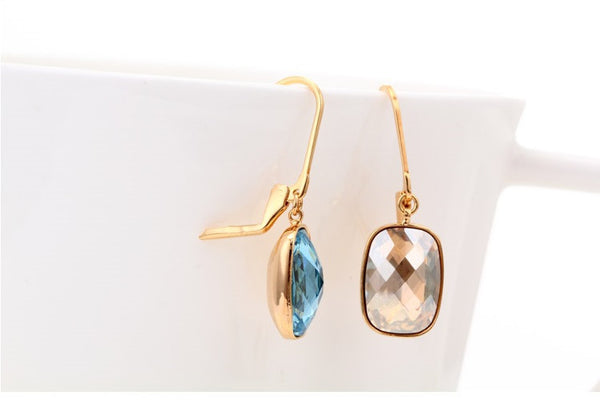 ERFA158 Vintage Charm Spirit Omega-back Earrings