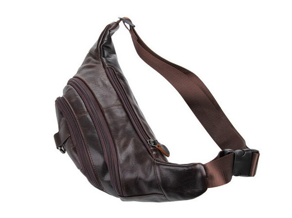 Fashion Durable Coffee Waist Bag