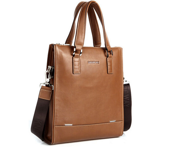 Fashion Solid Durable Brown Messenger