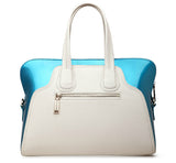 Fashionable Two-tone Colorblock Tote Bag