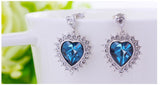 ERFA227 Fashion Charm Classical Heart Stud Earrings