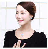 ERFA206 Trendy Charm Fancy Circle Stud Earrings
