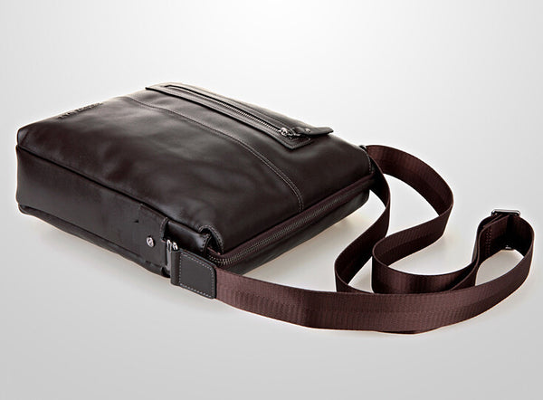 Trendy Charm Solid Brown Briefcase Messenger