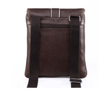 Modern European Style Solid Chocolate Briefcase Messenger