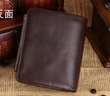 Charm Tri-fold Solid Men Wallet