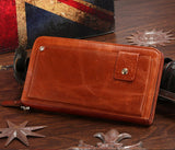 Charm Solid Brown Men Key Case Wallet