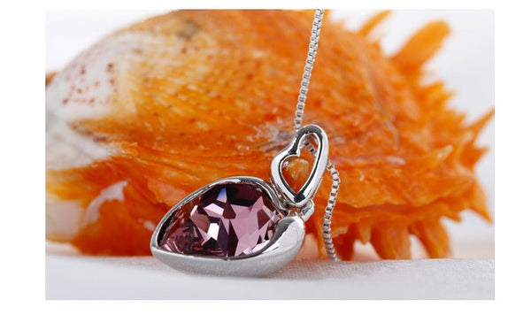 NLFA055 Fashion Water Drop Pendant Necklace
