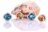 ERFA025 Trendy Charm Mushroom Stud Earrings