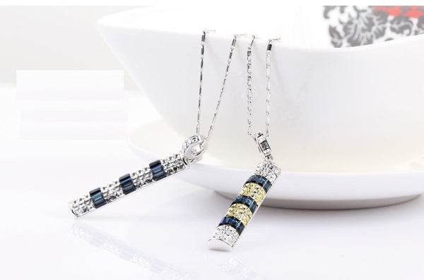NLFA090 Fancy Bamboo Pendant Necklace