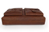 Vintage Teacher Solid Brown Briefcase Messenger