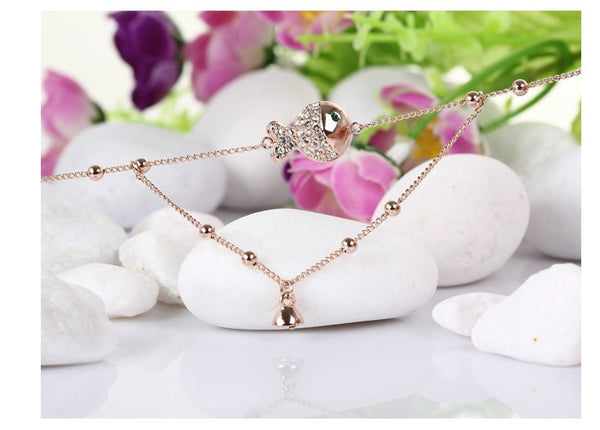 Fashion Charm Fish Anklet