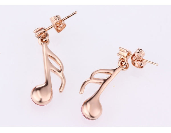 ERFA119 Fashion Charm Musical Beauty Stud Earrings