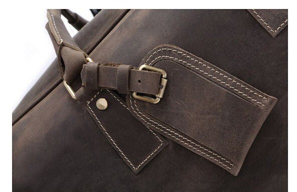 Fashion Roomy Solid Crossbody Duffle Travel Bag
