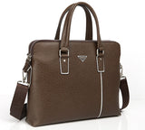 Fashion Solid Three Color Options Crossbody Briefcase