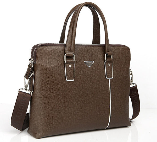 Fashion Solid Three Color Options Crossbody Briefcase