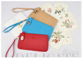 Mesh it up Solid Wristlet Bag