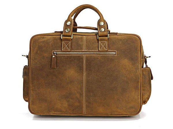 Classic Fashion Solid Roomy Briefcase